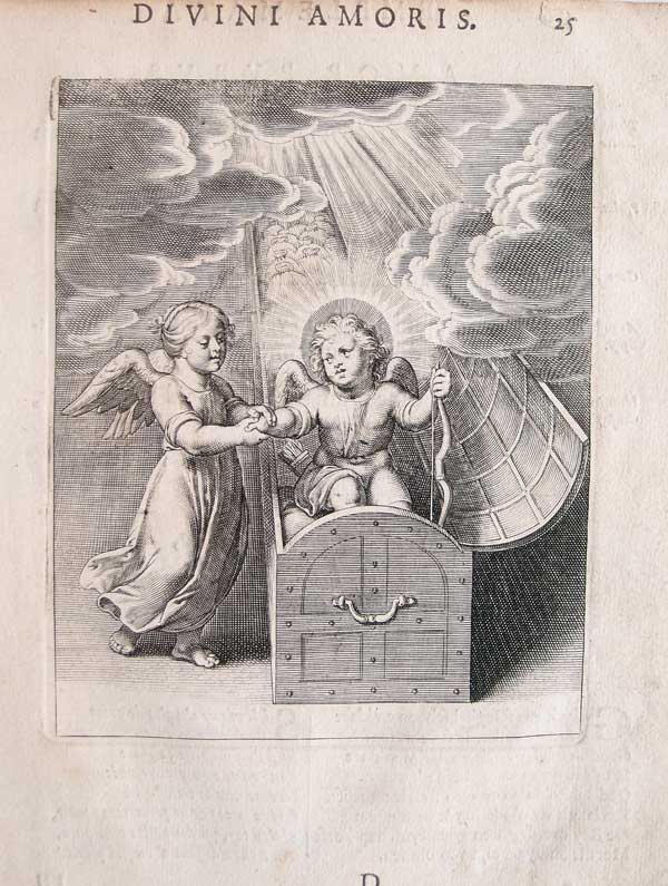 stampa antica amor thesaurus carissimus