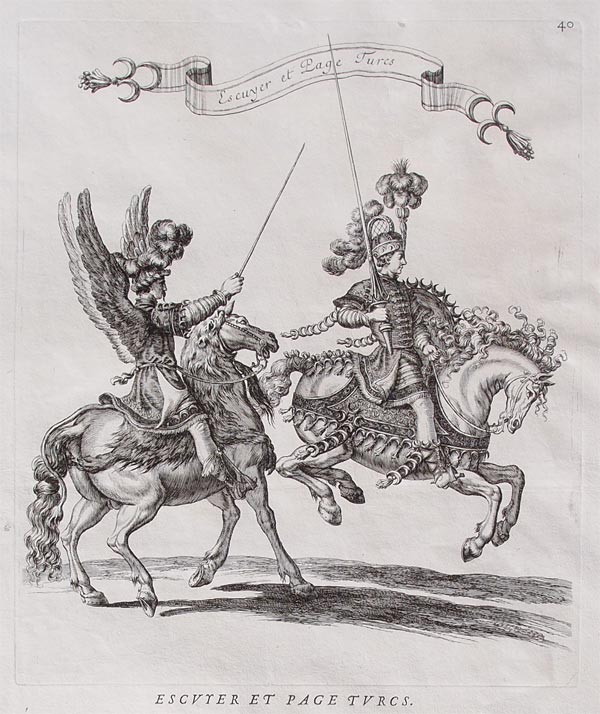 stampa antica equestre scudiero stampa equestre scudiero