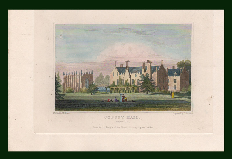 stampa antica cossey hall