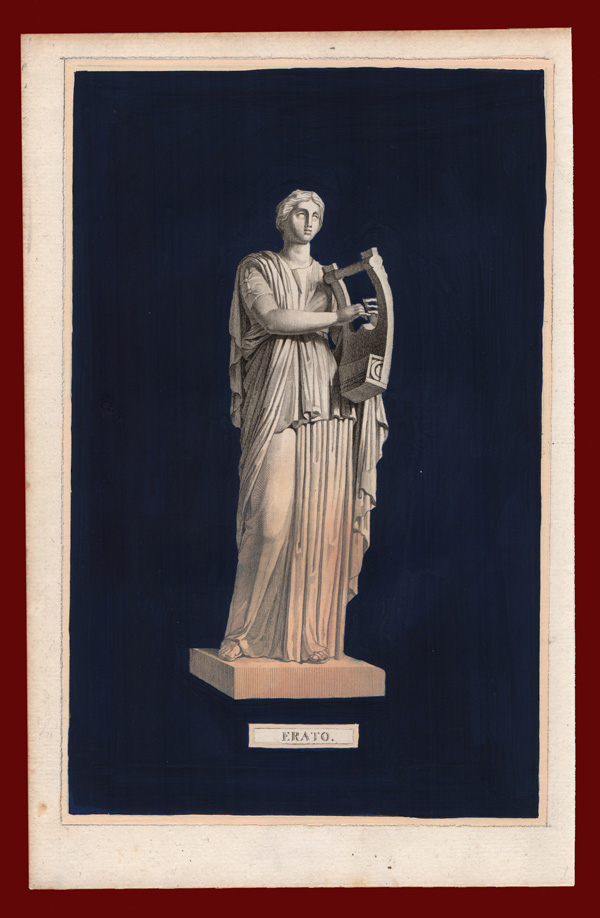 stampa antica erato vauthier