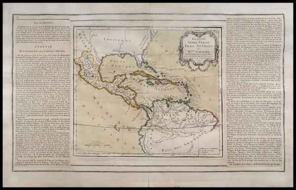 carta geografica antille brion