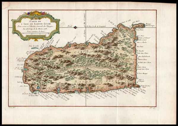 carte isle sainte lucie bellin