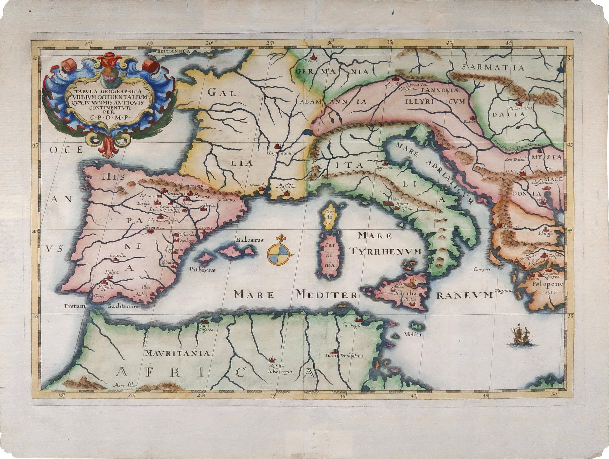 carta geografica impero romano occidentale patin carta geografica impero romano occidentale