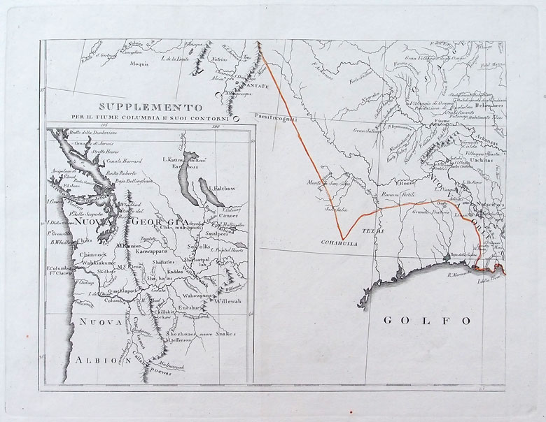 carta geografica texas