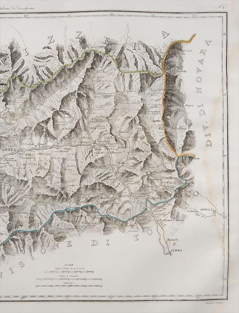carta geografica antica aosta zuccagni carta geografica aosta zuccagni