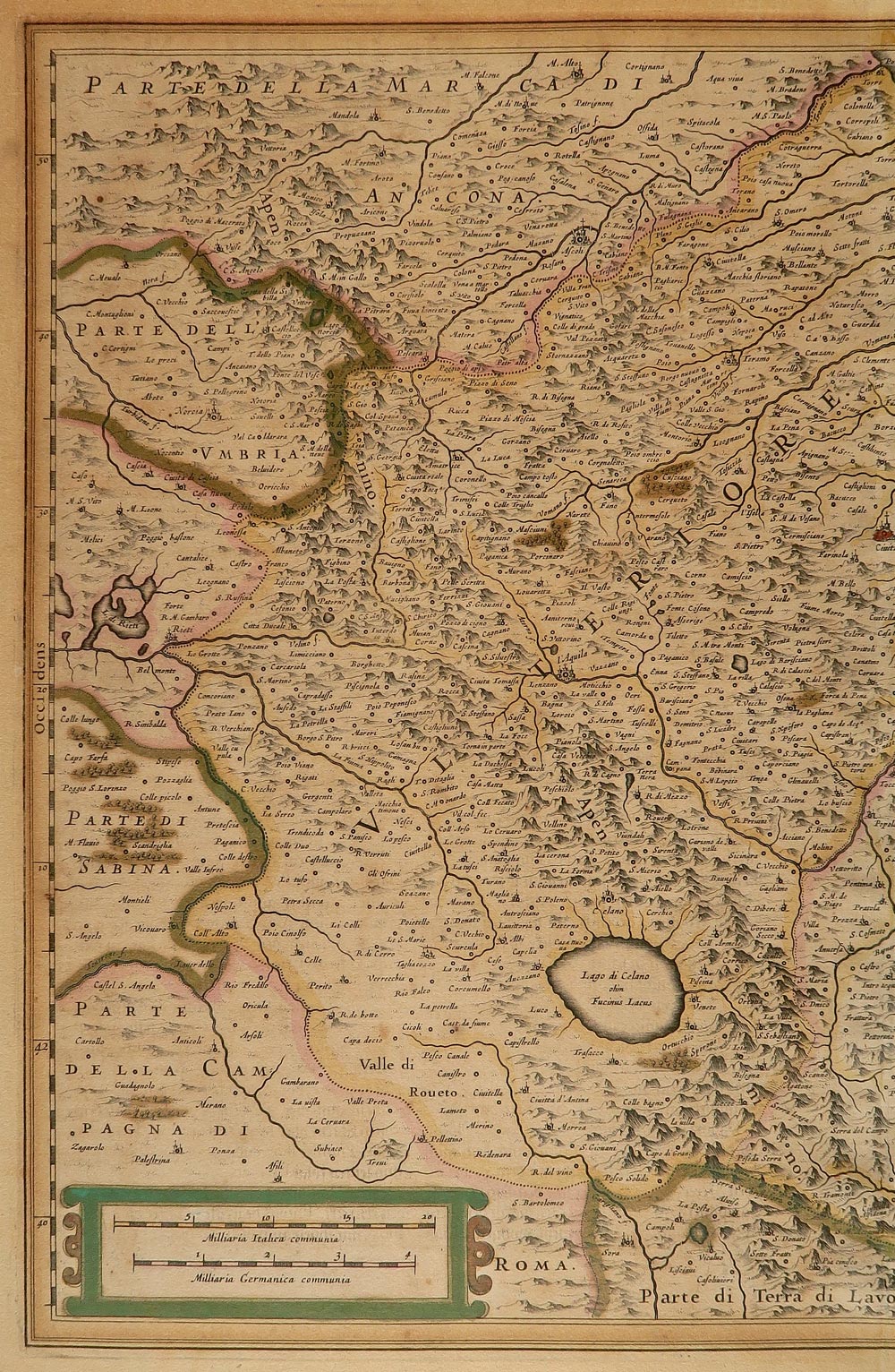 carta geografica antica abruzzo janssonius carta geografica abruzzo janssonius