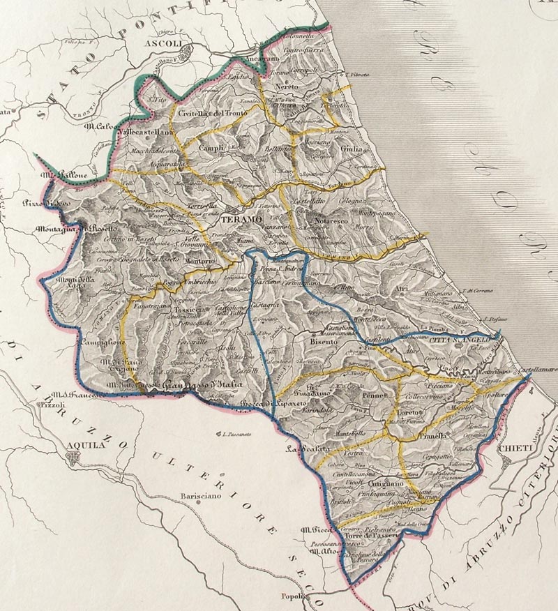 carta geografica abruzzo zuccagni