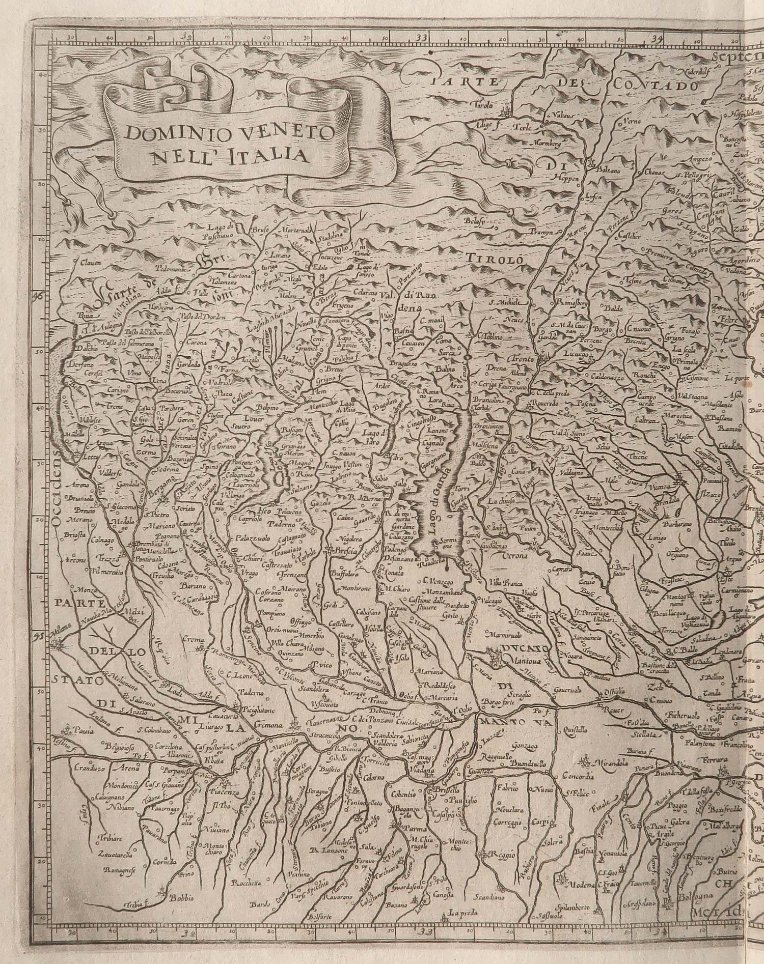 carta geografica antica dominio veneto magini