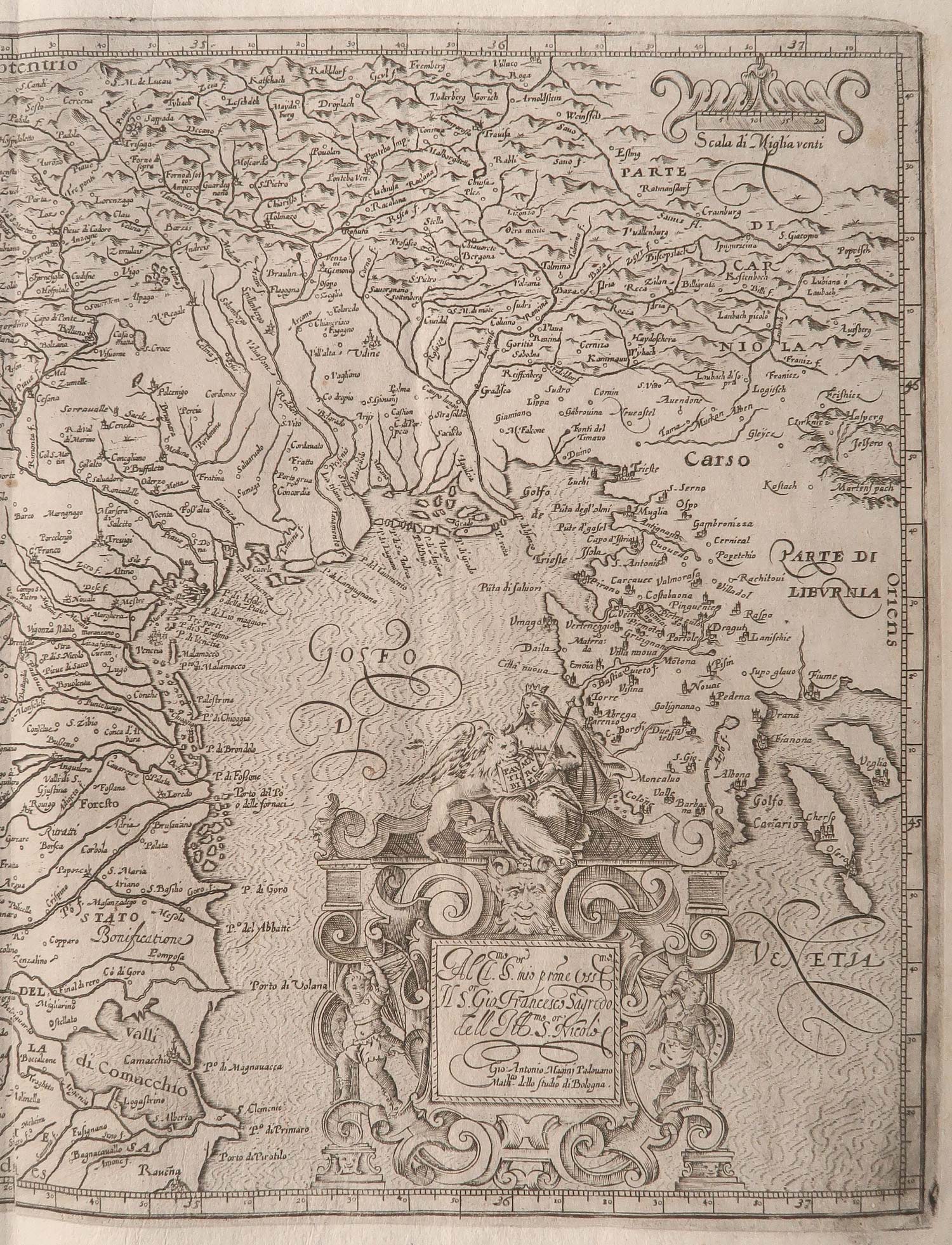 carta geografica antica dominio veneto magini