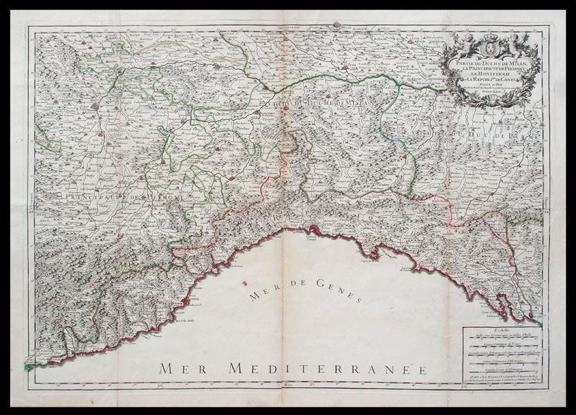 carta geografica antica liguria jaillot