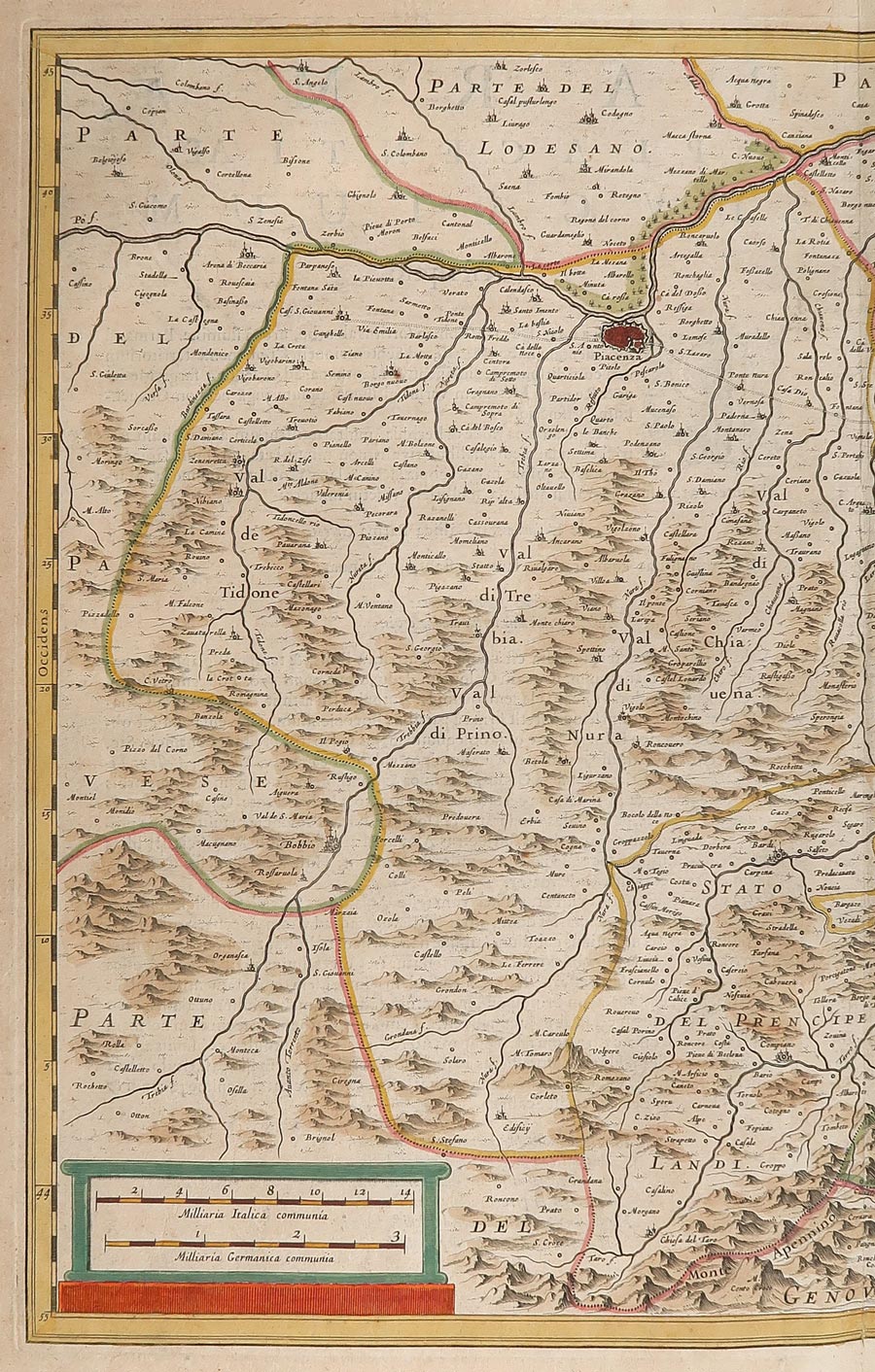 carta geografica ducato parma piacenza hondius carta geografica ducato parma piacenza