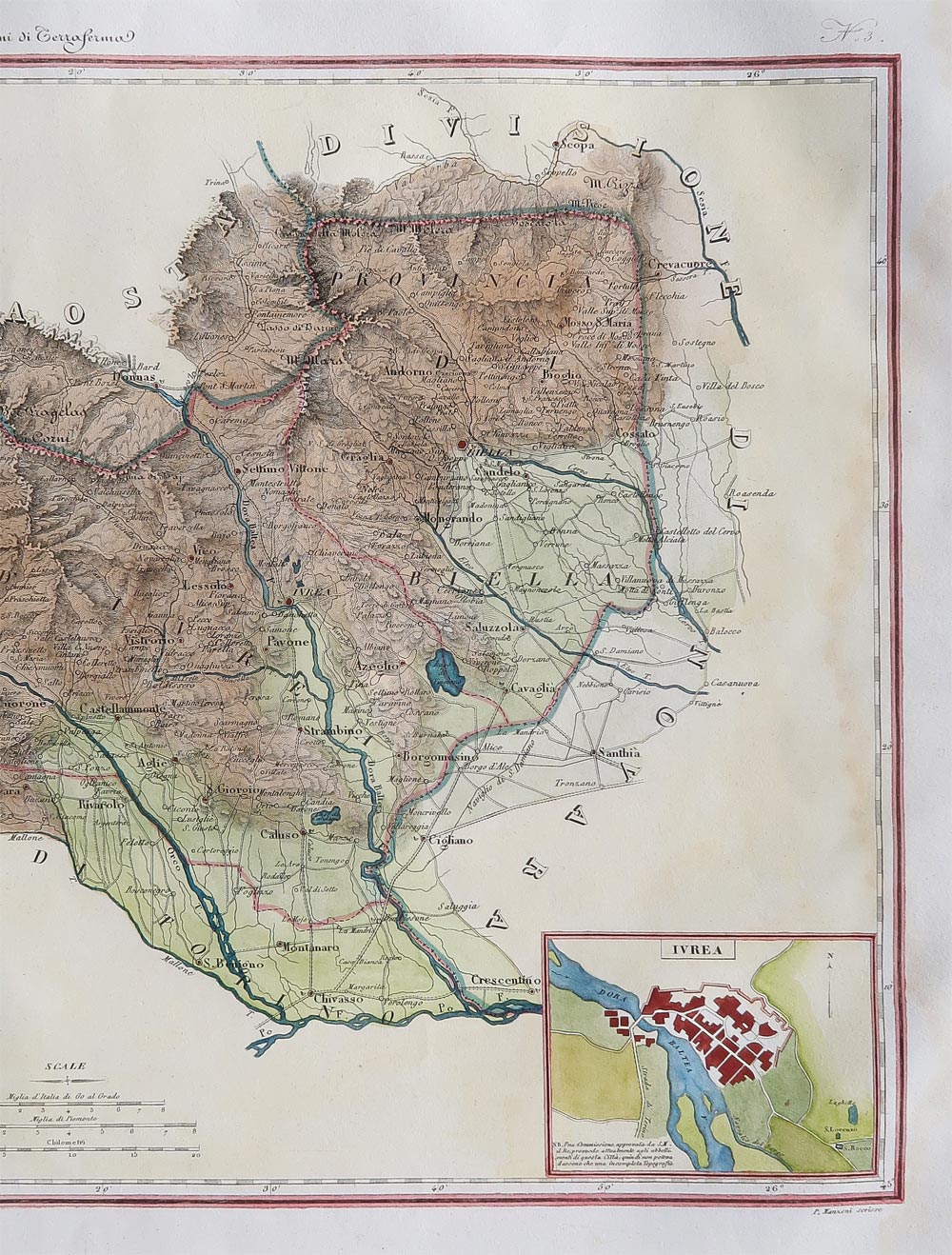 carta geografica biella ivrea zuccagni carta geografica biella ivrea