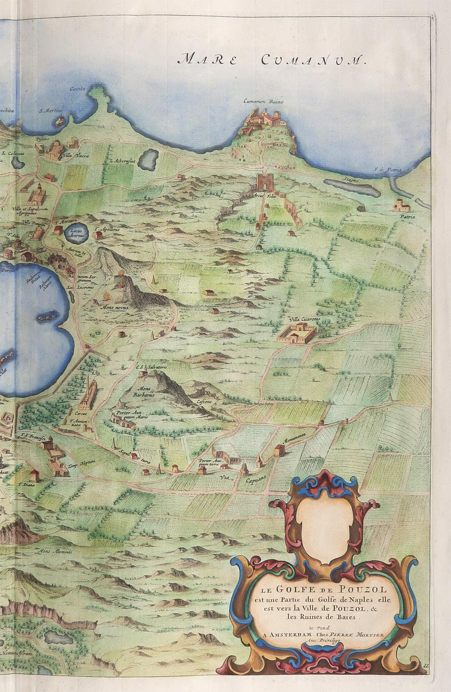 carta geografica puteolanus ager