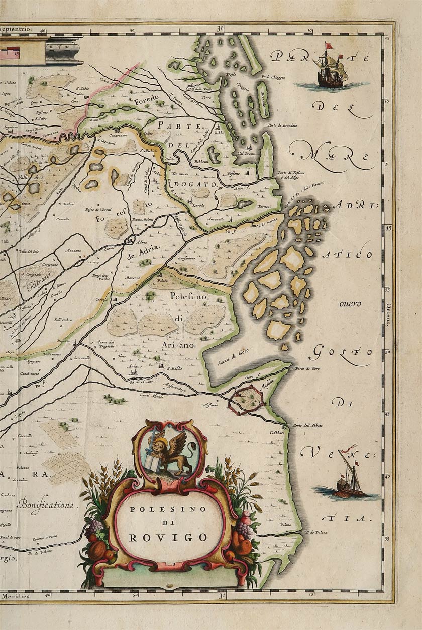 carta geografica rovigo blaeu carta geografica rovigo blaeu