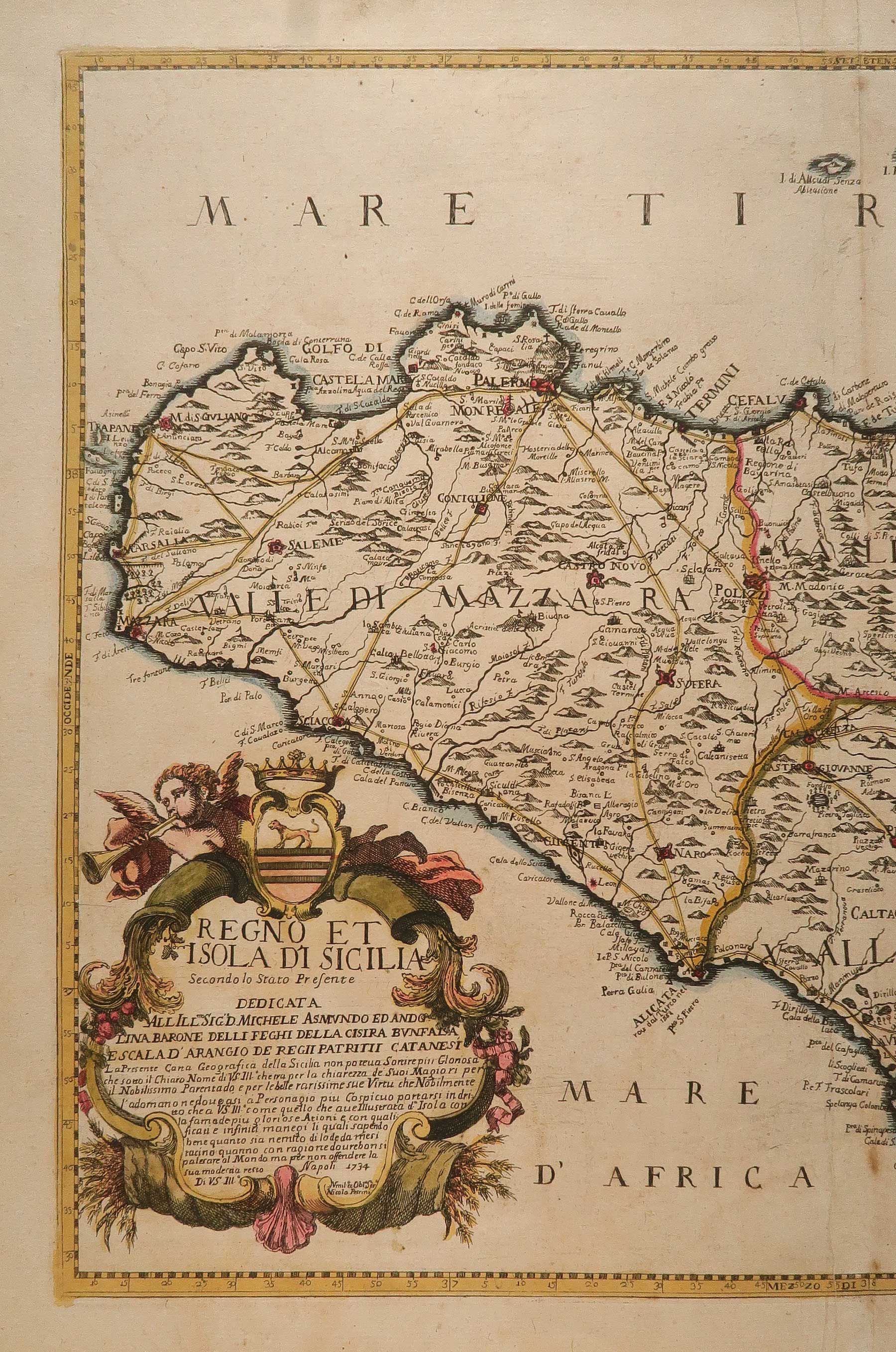 carta geografica sicilia petrini