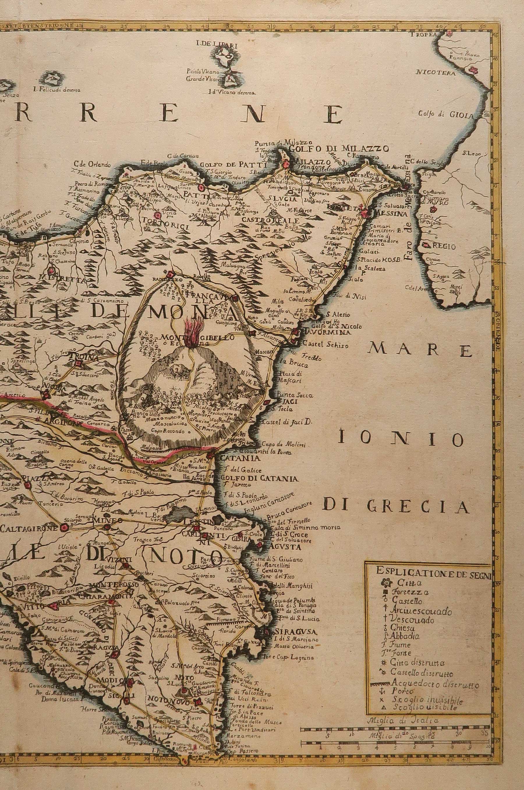 carta geografica sicilia petrini