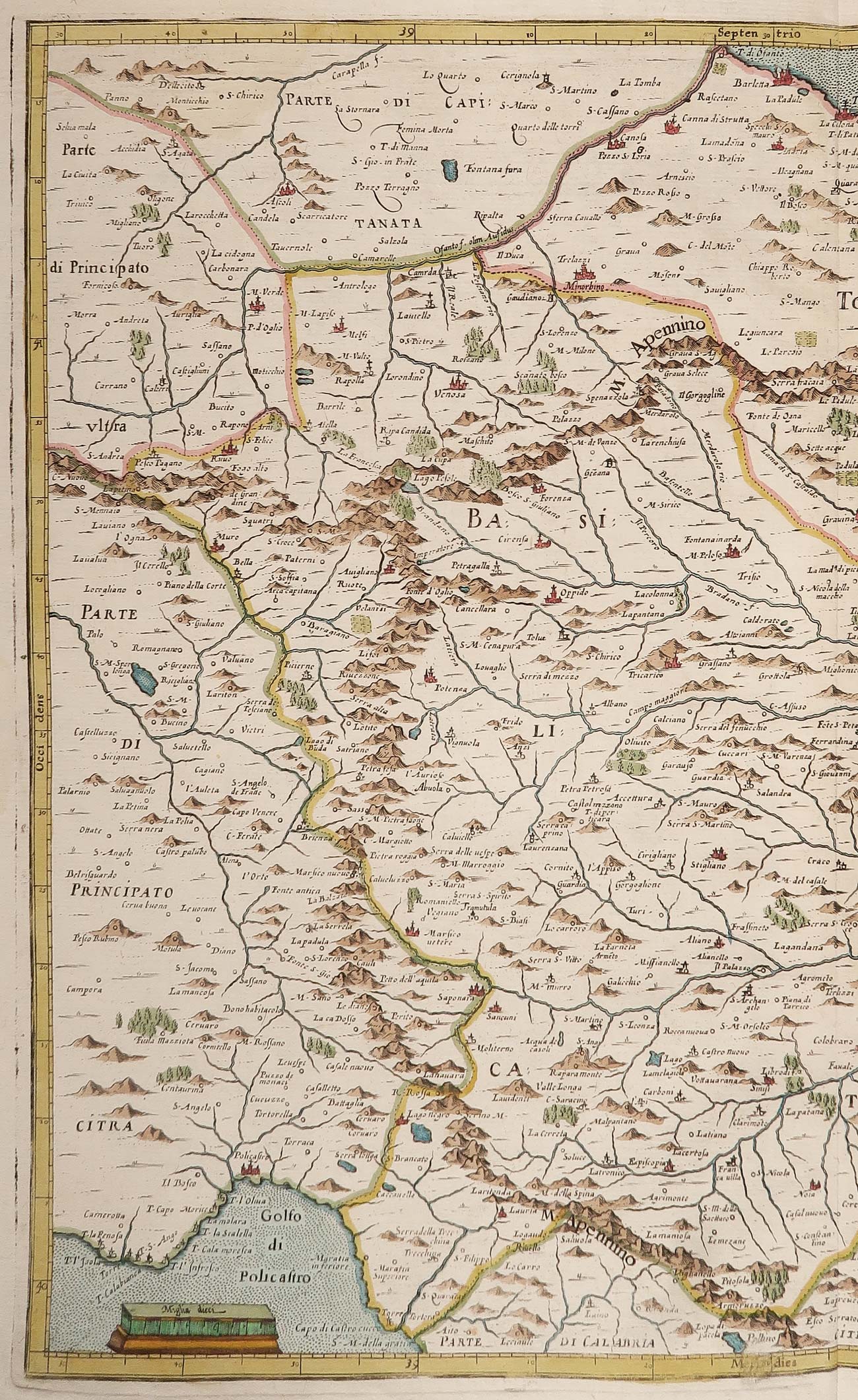 carta geografica terra bari basilicata