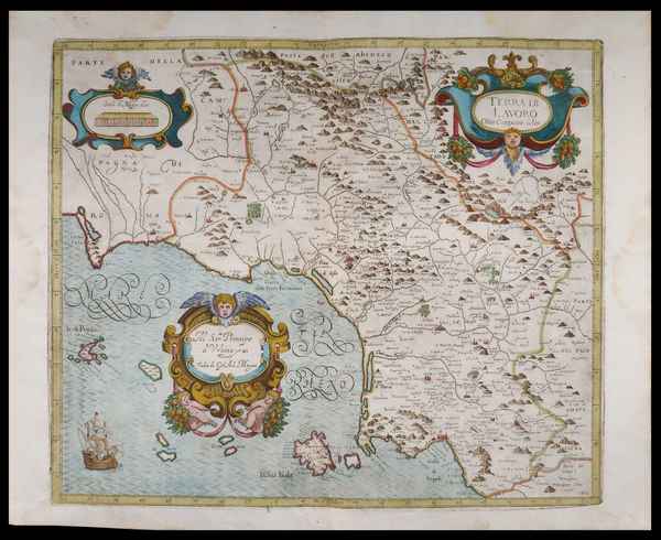 carta geografica terra lavoro magini