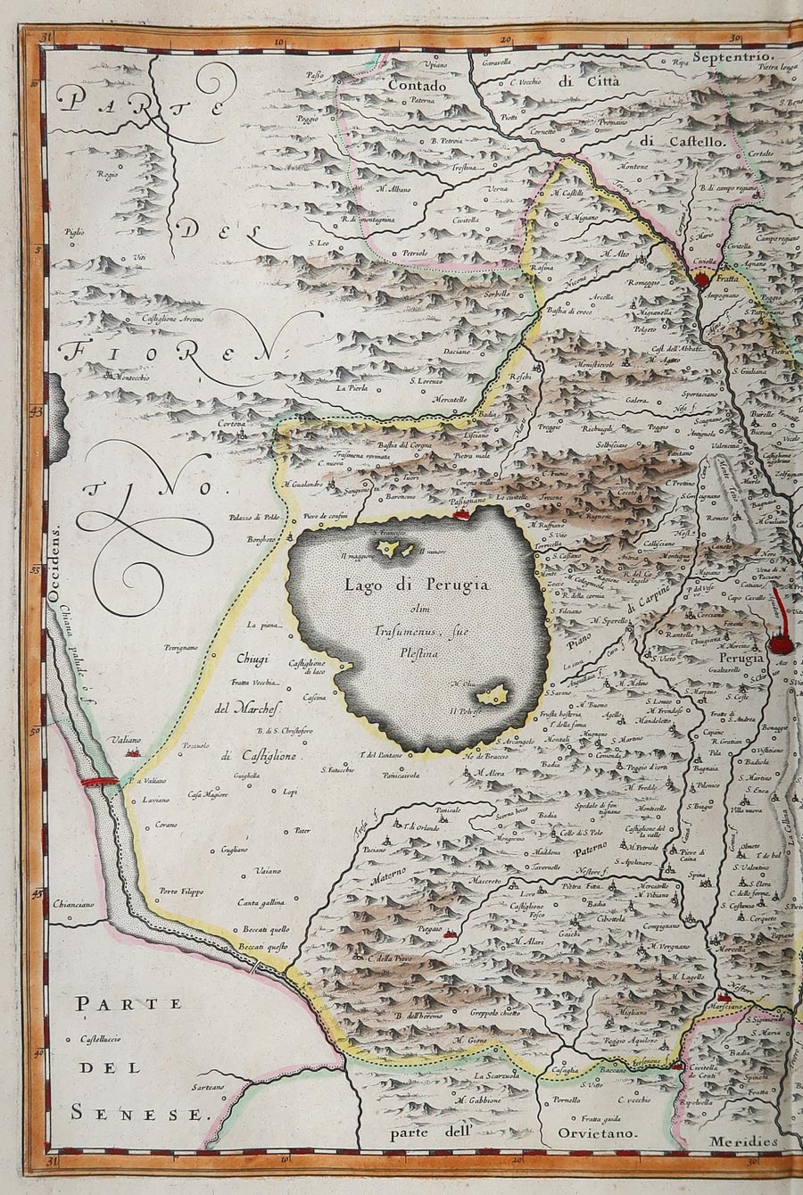 carta geografica territorio perugino blaeu