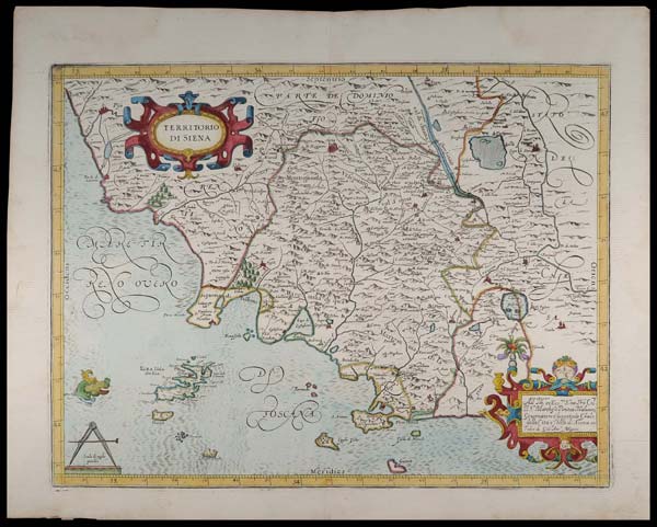 carta geografica territorio siena magini