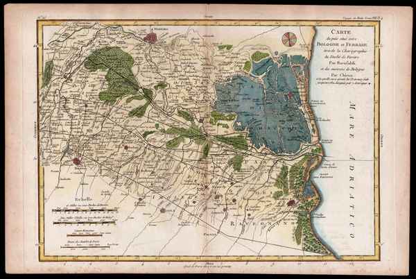 carte pais bologne ferrare de lalande