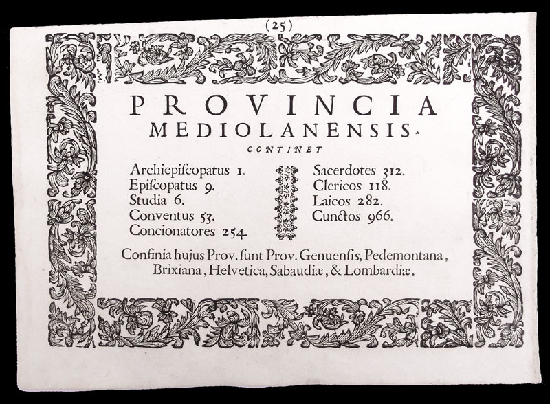 carta geografica antica milanese