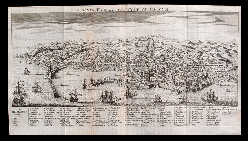 veduta antica genova