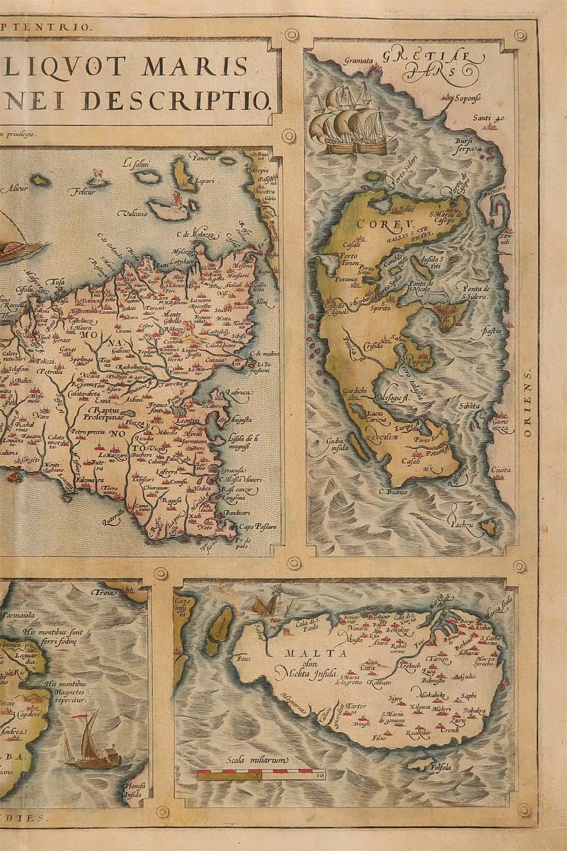 carta geografica insularum mediterranei descriptio carta geografica insularum mediterranei descriptio