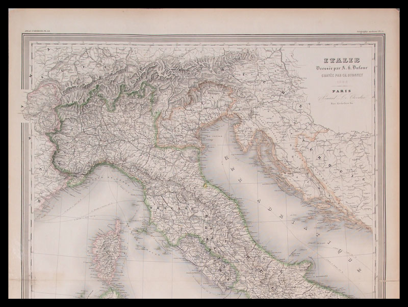 carta geografica antica italia dufour carta geografica italia dufour