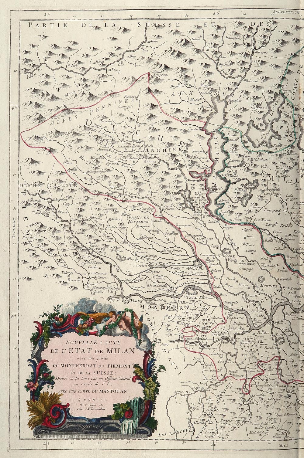 nouvelle carte etat milan santini remondini nouvelle carte etat milan santini