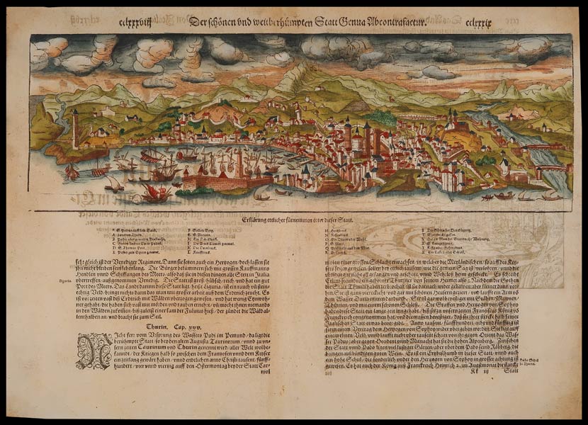 stampa antica genova munster