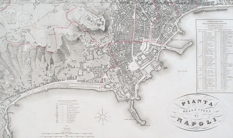 stampa antica napoli zuccagni stampa napoli zuccagni