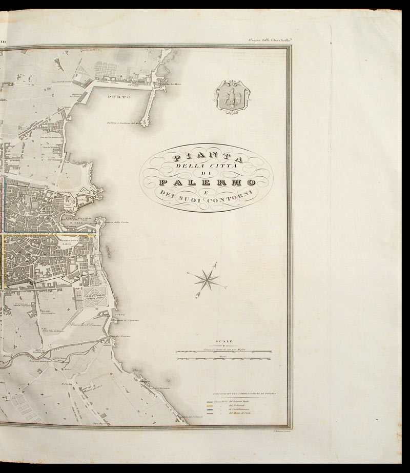stampa antica palermo zuccagni stampa palermo zuccagni