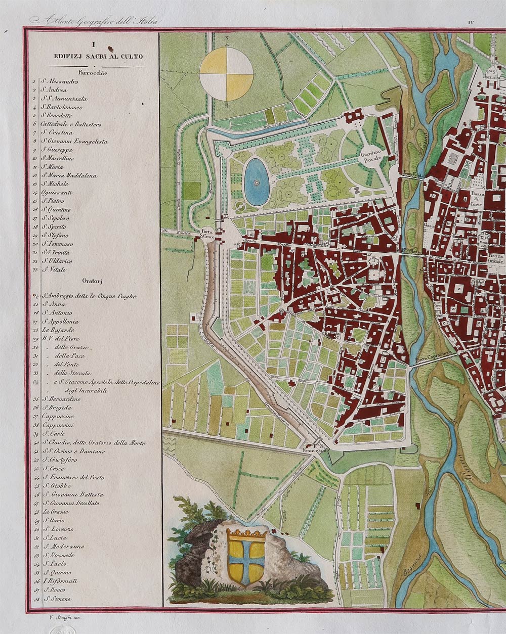 stampa antica parma zuccagni stampa antica parma