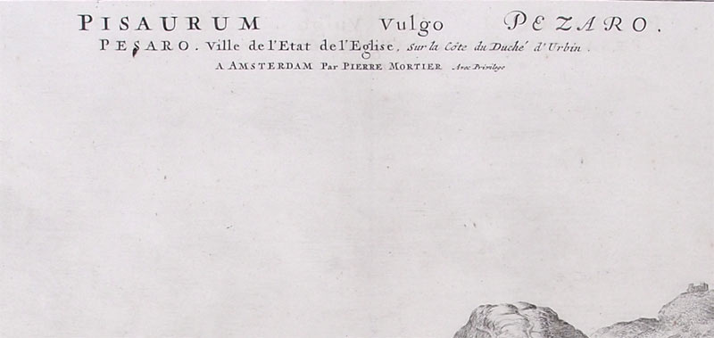 stampa antica pesaro mortier stampa pesaro mortier