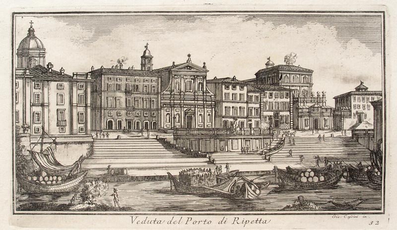 stampa porto ripetta cassini