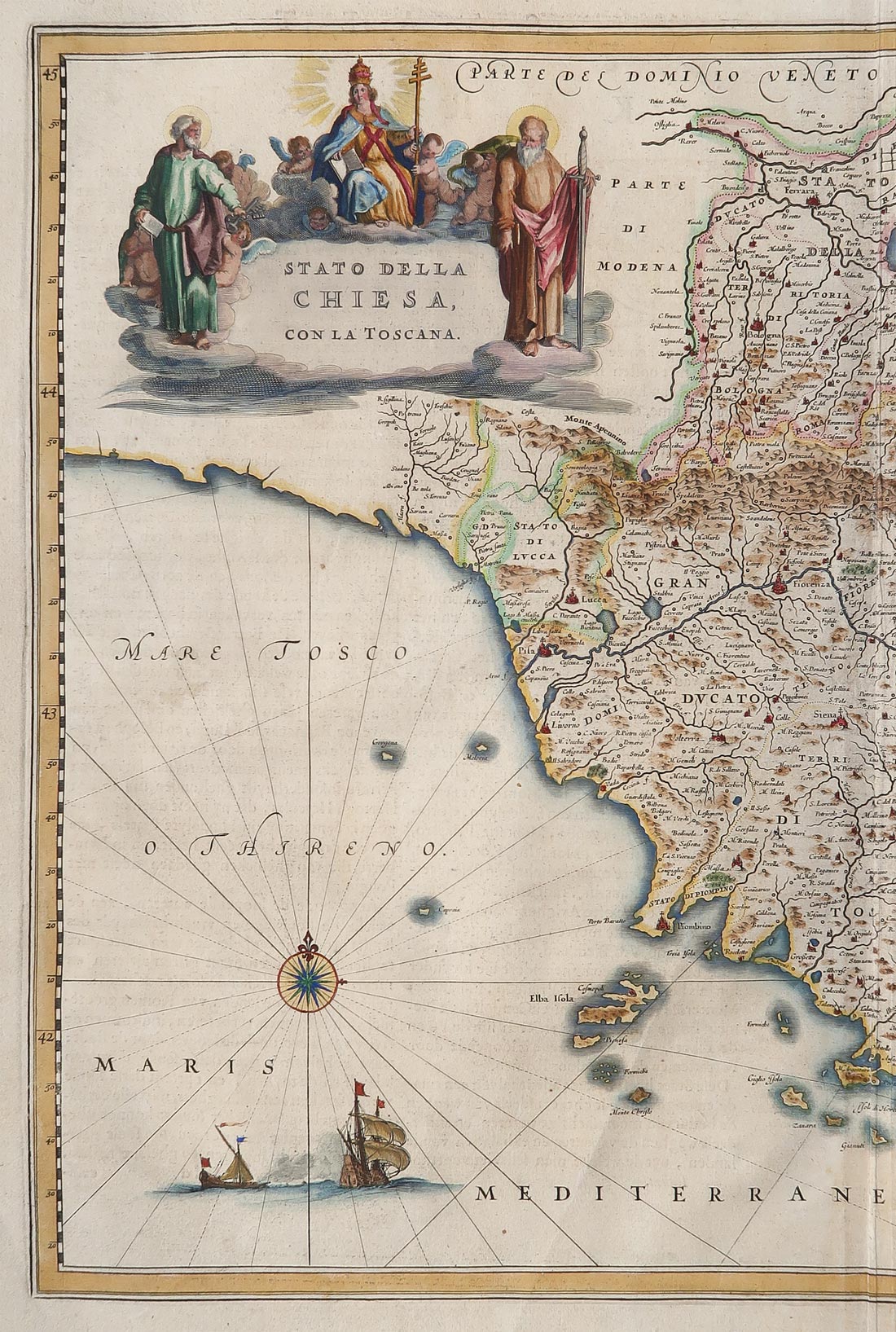 mappa stato chiesa toscana