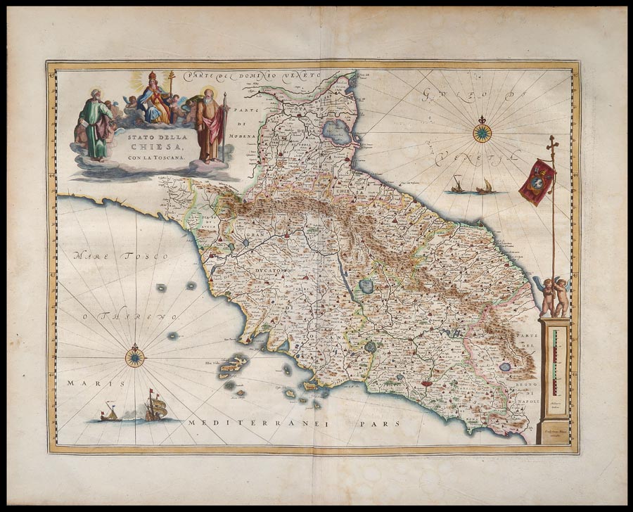 mappa stato chiesa toscana blaeu