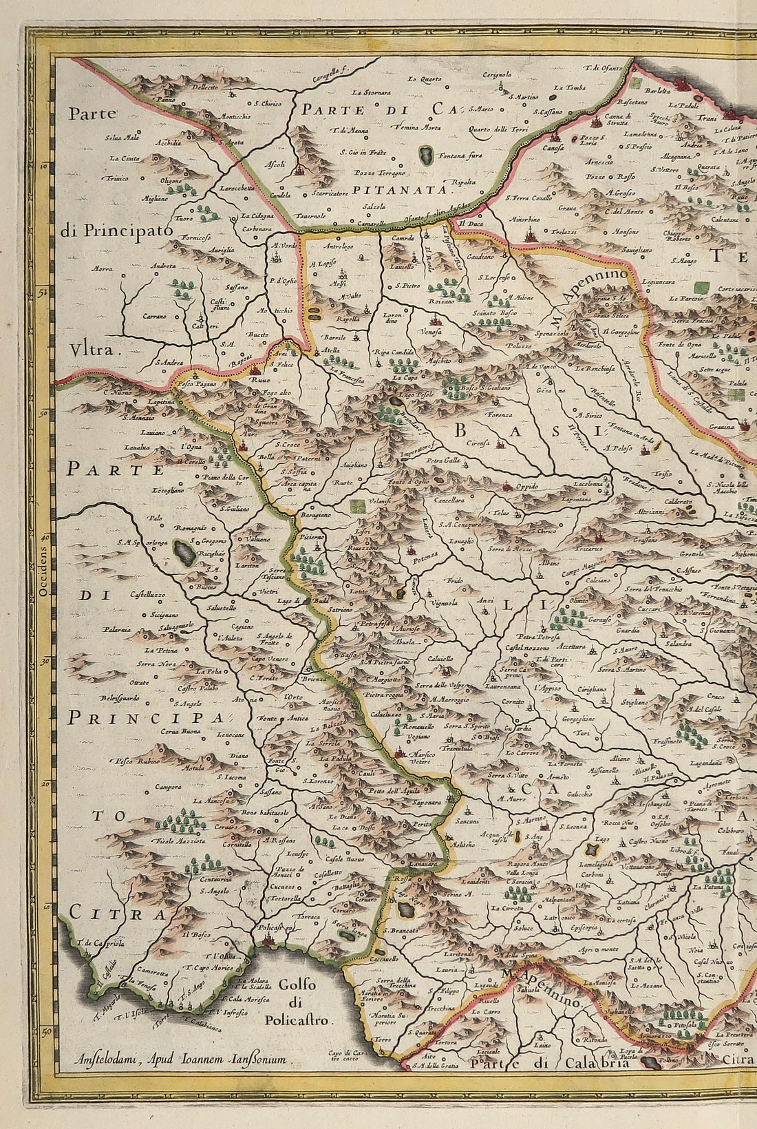 carta geografica puglia basilicata terra bari jansson carta geografica puglia basilicata terra bari