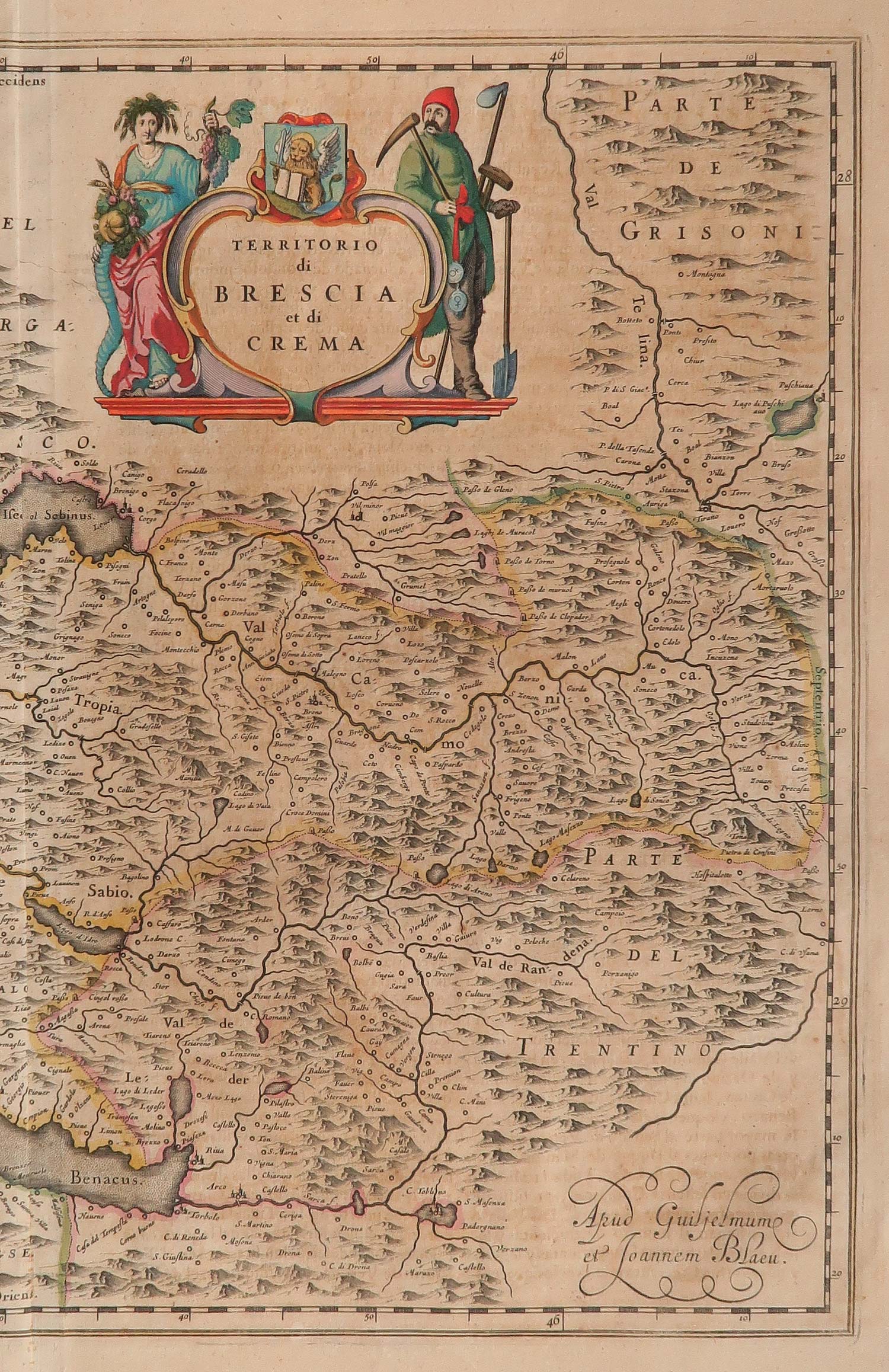 carta geografica territorio brescia crema