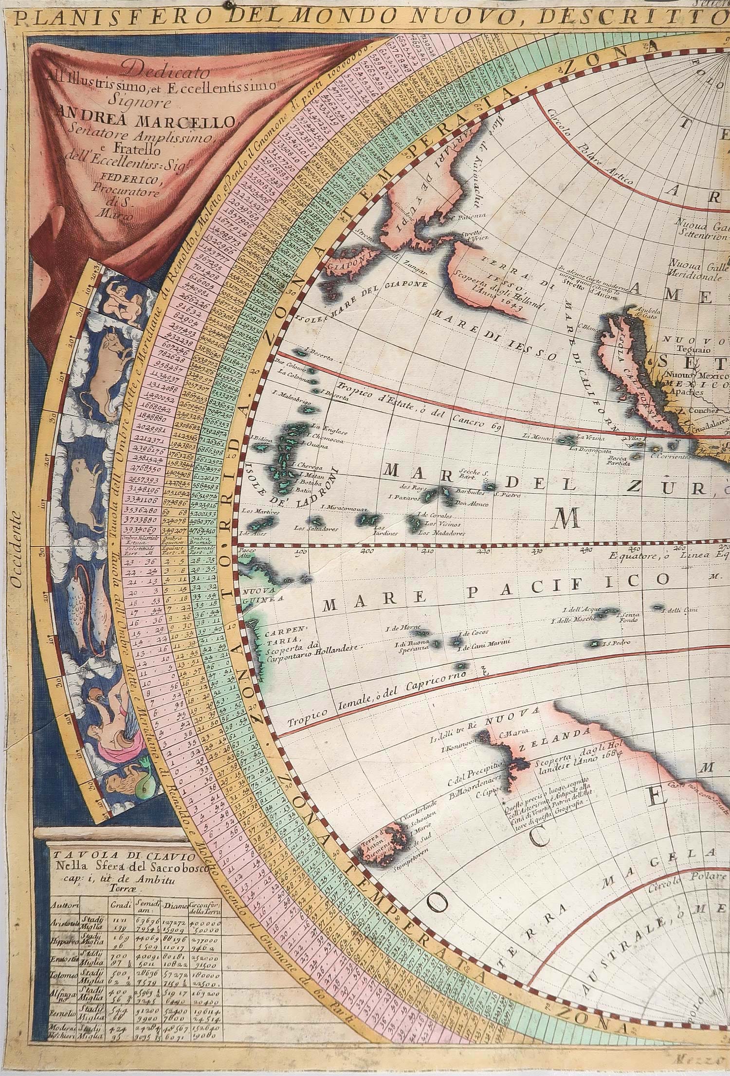 mappa antica planisfero coronelli mappa antica planisfero coronelli