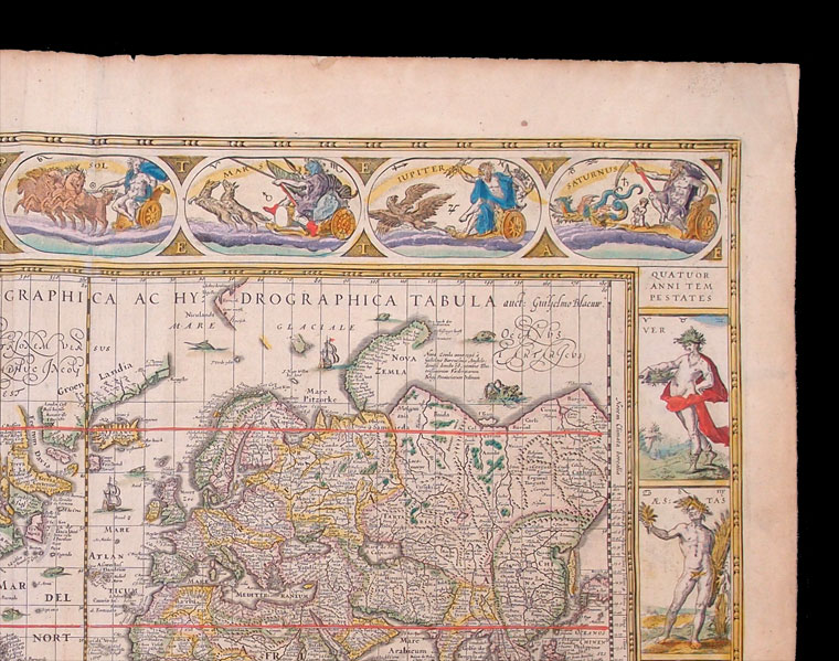 carta geografica mappamondo blaeu