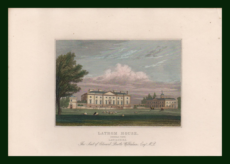 stampa antica lathom house