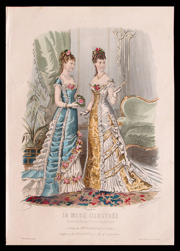 stampa antica moda marzo