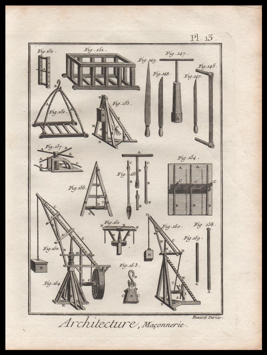 stampa antica tagliapietre