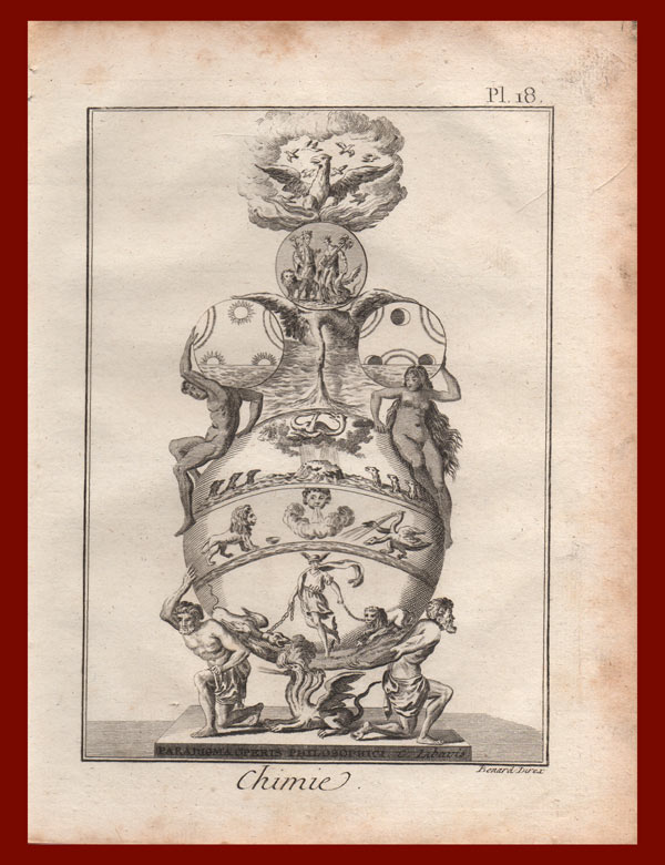 stampa antica pietra filosofale