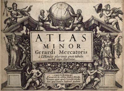 frontespiazio atlas minor 1607 frontespizio 1607
