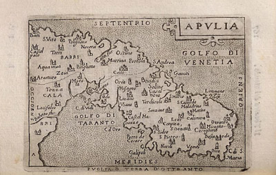 mappa apulia 1655 mappa apulia 1655