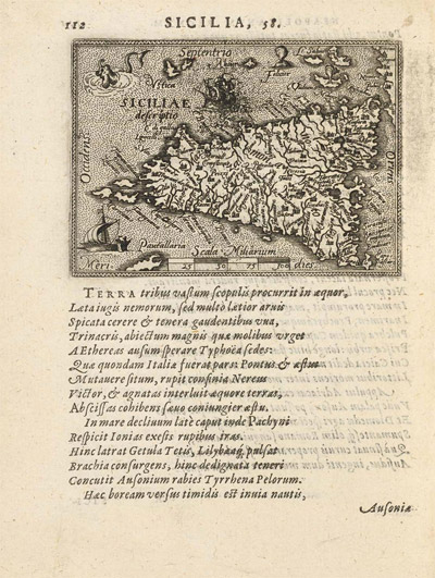 mappa sicilia 1585 mappa sicilia 1585