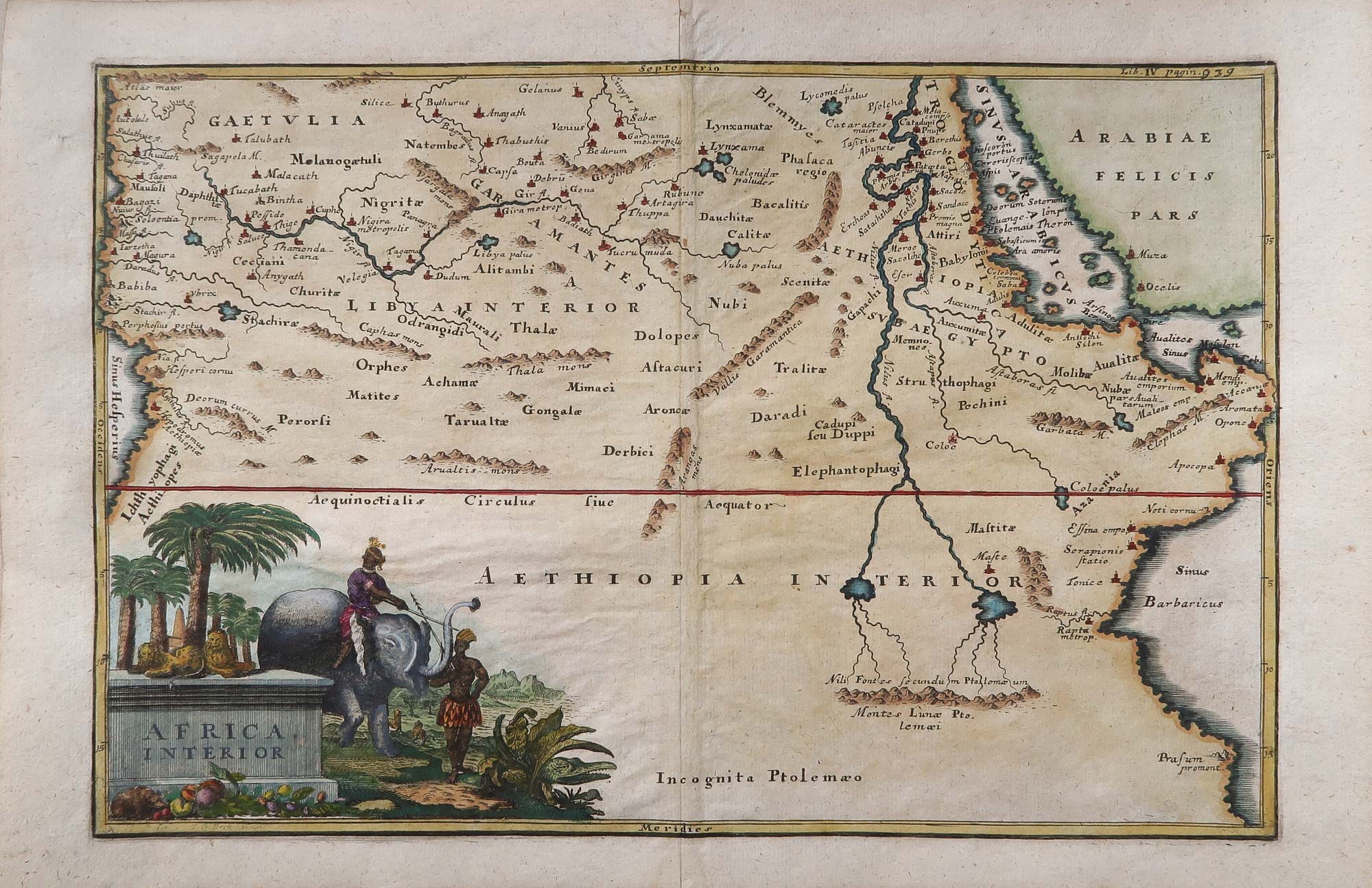 carta geografica antica africa interna carta geografica antica africa interna